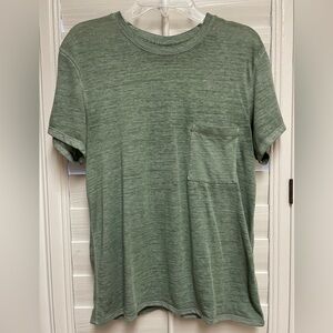 Abercrombie Green Short Sleeve Tee with Pocket - Size XS